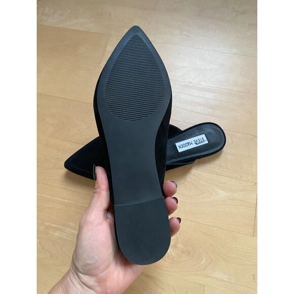 STEVE madden BNWT pointy toe chain slip on mule women NEW - Picture 4 of 6